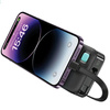 USAMS POWERBANK 10000 MAH ZWIJANY KABEL DO LIGHTNING PD 20W DO TELEFONÓW