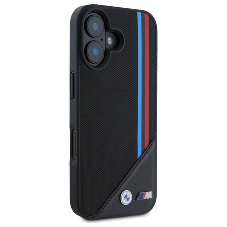 BMW ETUI BMHMP16S23PUTRK DO IPHONE 16 6.1 Z DO MAGSAFE TRICOLOR STRIPES