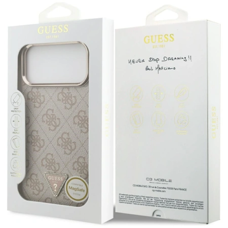 GUESS ETUI MAGSAFE TRIANGLE LOGO DO IPHONE 17 PRO MAX NAJLEPSZA