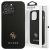GUESS ETUI DO IPHONE 13 PRO 13 6,1 HARDCASE SAFFIANO Z MAŁYM LOGO METALOWYM