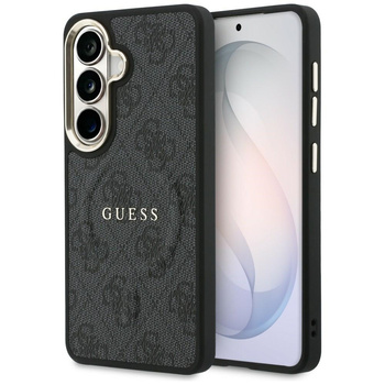 Etui Guess 4G Embossed Ring MagSafe do   Samsung Galaxy S26 Plus czarny