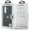 Etui Karl Lagerfeld Karl&Choupette Logo MagSafe na Samsung Galaxy Z Fold7 - czarne