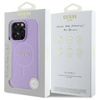 GUESS ETUI HARDCASE DO IPHONE 16 PRO MAX 6.9 DO MAGSAFE SAFFIANO FIOLETOWE
