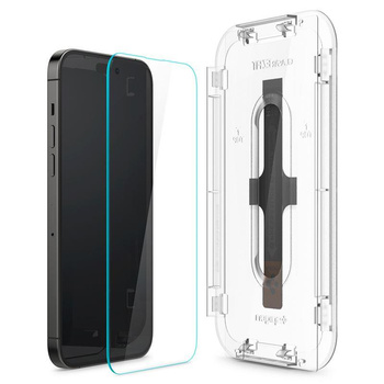 SZKŁO HARTOWANE SPIGEN GLAS.TR ”EZ FIT” 2-PACK IPHONE 14 PRO MAX CLEAR