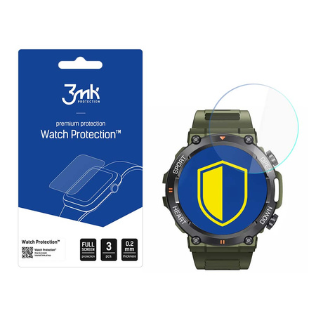 3MK SZKŁO OCHRONNE FLEXIBLEGLASS DO ZEGARKA RUBICON RNCE95 OCHRONA EKRANU