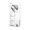 BASEUS HUB USB-A 4W1 DO LAPTOPA PC 3 X USB-A 3.0 RJ45 ZŁĄCZE SZYB
