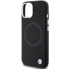 Etui BMW Signature Liquid Silicone MagSafe na iPhone 15 - czarne