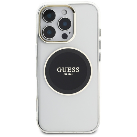 GUESS ETUI CASE POKROWIEC MAGNETYCZNY DO IPHONE 16 PRO DO MAGSAFE LOGO