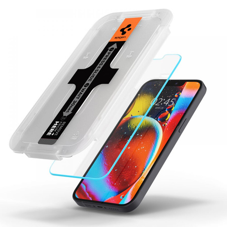 SPIGEN SZKŁO HARTOWANE GLAS.TR EZ FIT DO IPHONE 13 MINI 2 SZTUKI W ZESTAWIE