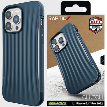 Raptic X-Doria Clutch Case etui iPhone 14 Pro Max pokrowiec plecki niebieski