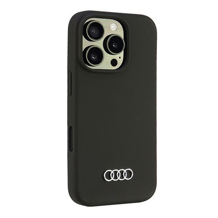 AUDI CASE SILIKONOWE DO IPHONE 16 PRO HARDCASE Z OCHRONĄ PRZED UDERZENIAMI