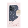 Etui UNIQ Coehl Prairie na iPhone 15 Pro - granatowe