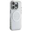 GUESS ETUI CASE IML METAL CIRCLE DO IPHONE 16 PRO DO MAGSAFE KLASYK LOGO