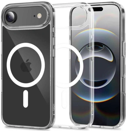 Etui Tech-Protect FlexAir Hybrid MagSafe na iPhone 17 Air - przezroczyste