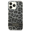 Guess GUHCP13LHSLEOK iPhone 13 Pro / 13 6,1" szary/grey hardcase Leopard