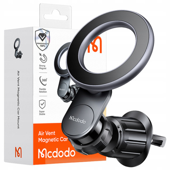 MCDODO UCHWYT NA TELEFON DO SAMOCHODU NA KRATKE NAWIEWU MAGNETYCZNY MAGSAFE