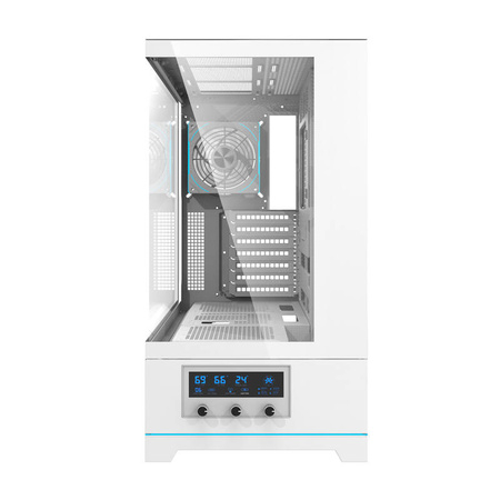 DARKFLASH OBUDOWA KOMPUTEROWA DY451 PRO DO ATX Z WENTYLATOREM DO ZESTAWU PC