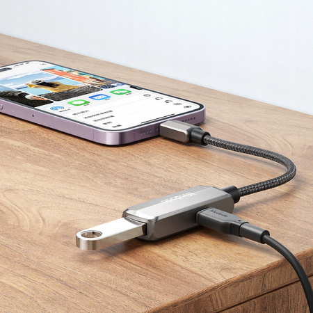 MCDODO ADAPTER PRZEJŚCIÓWKA LIGHTNING USB 3.0 OTG KABEL DO IPHONE ŁADOWANIE