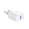 Ładowarka sieciowa Dudao A20EU USB-A 18W - biała + kabel USB-A - Lightning