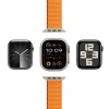 Pasek nylonowy Puro Extreme do Apple Watch 42 / 44 / 45 / 49 mm - pomarańczowy