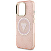 GUESS ETUI 4G CIRCLE DO IPHONE 16 PRO MAX DO MAGSAFE Z METALICZNYM