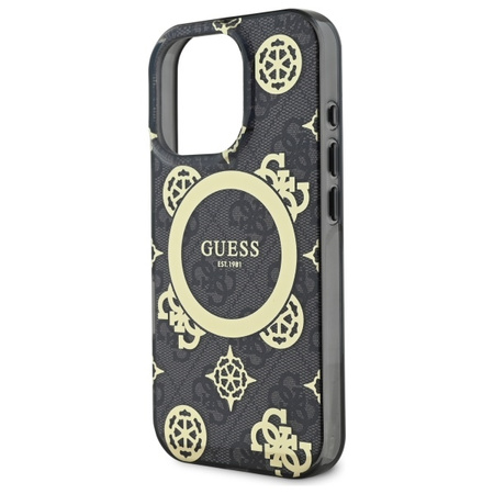 GUESS ETUI HARDCASE DO IPHONE 16 PRO MAX 6.9 DO MAGSAFE PEONY ON 4G