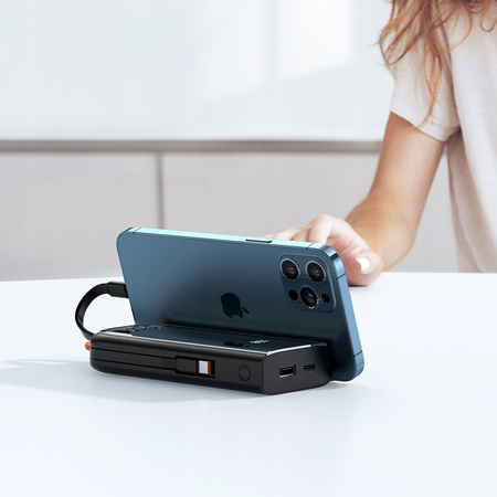Powerbank, 10000 Mah, 3W1, USB-A, USB-C PD, 22.5W, Biały, Mcdodo
