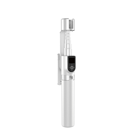 Selfie stick / kijek teleskopowy ze statywem Dudao F18W - biały