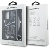 KARL LAGERFELD ETUI CROSSBODY GRAINED PATTERN LOGO DO IPHONE 16 LUKSUSOWA