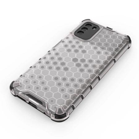 HURTEL HONEYCOMB ETUI PANCERNE Z ŻELOWĄ RAMKĄ DO XIAOMI POCO M3 OCHRONNE