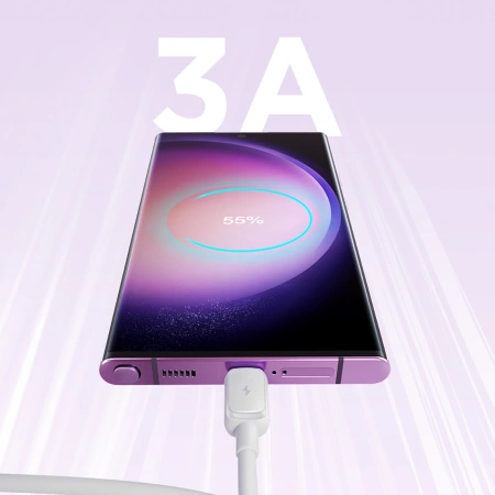 JOYROOM KABEL USB-C 3A 1.2M DO TELEFONÓW OPPO VIVO XIAOMI SZYBKIE ŁADOWANIE