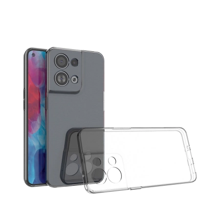HURTEL ETUI CASE POKROWIEC DO OPPO RENO 8 PRO PRZEZROCZYSTY CIEŃKI 0.5MM