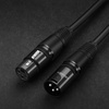 Ugreen przedłużacz kabel audio przewód mikrofonowy do mikrofonu XLR (żeński) - XLR (męski) 2 m (AV130)