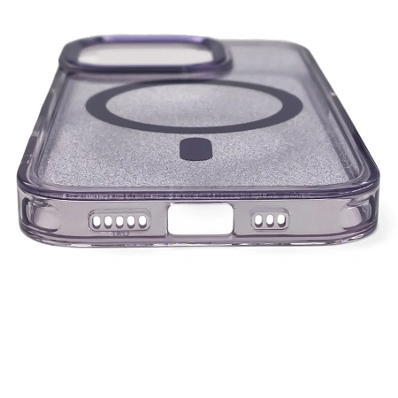 WOZINSKY ETUI CASE POKROWIEC DO SAMSUNG GALAXY S24 FE DO MAGSAFE Z BROKATEM