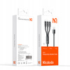 MCDODO KABEL USB 3W1 SZYBKIE ŁADOWANIE USB-C LIGHTNING MICRO USB QC 1M LED