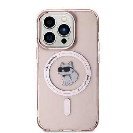 KARL LAGERFELD ETUI HARDCASE DO IPHONE 14 PRO MAX Z MAGNETYCZNYM STANDEM