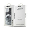 DKNY ETUI DO IPHONE 14 15 136.1 HARDCASE LIQUID GLITTER BIG LOGO OCHRONA