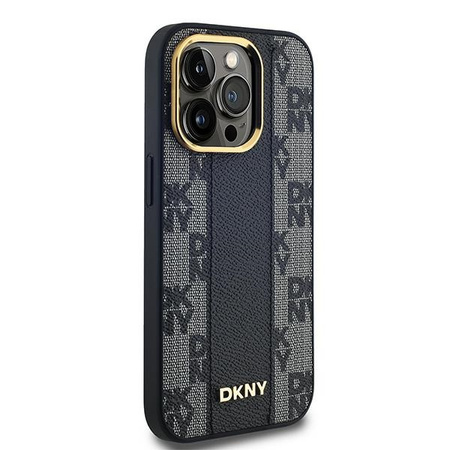 DKNY POKROWIEC DO MAGSAFE HARDCASE DO IPHONE 14 PRO 6.1 SKÓRZANY CHECKERED