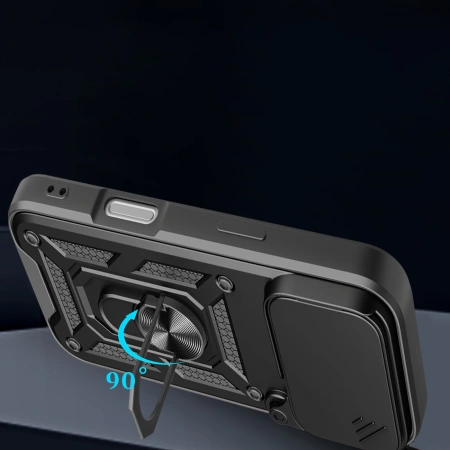 HURTEL ETUI HYBRID ARMOR CAMSHIELD DO IPHONE 17 PRO MAX PANCERNE Z OSŁONĄ