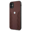 Etui BMW BMHCN61RSPPR iPhone 11 6,1" / Xr czerwony/red hardcase Leather Curve Perforate