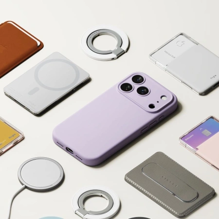 RINGKE ETUI SILICONE MAGNETYCZNE DO IPHONE 17 PRO MAX MAGSAFE Z OCHRONĄ