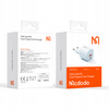 MCDODO SZYBKA ŁADOWARKA SIECIOWA DO TELEFONU ZASILACZ 2X USB USB-C 33W GAN