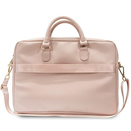 Guess Torba GUCB15ZPGSTEGP 16różowy/pink Triangle 4G