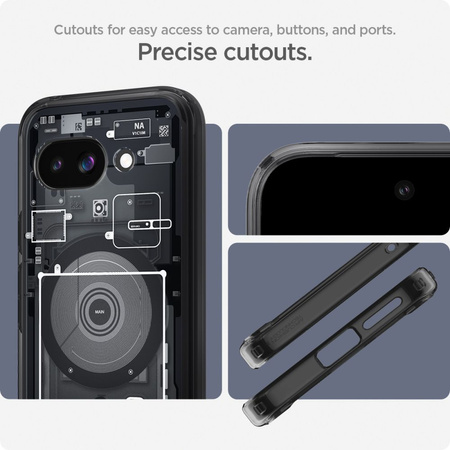 SPIGEN CASE OCHRONNY ULTRA HYBRID DO GOOGLE PIXEL 9A KOMPATYBILNY