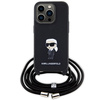 KARL LAGERFELD ETUI KLHCP15LSASKNPSK DO IPHONE 15 PRO 6.1 MONOGRAM SAFFIANO