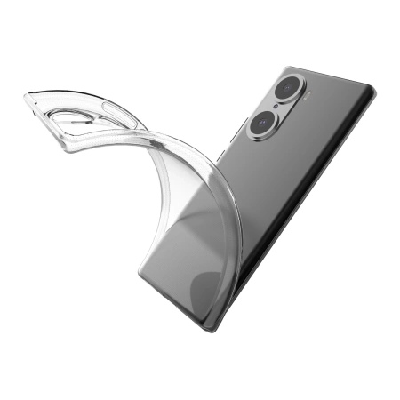 HURTEL ETUI POKROWIEC ŻELOWY ULTRA CLEAR 0.5MM DO HONOR 60 PRZEZROCZYSTY