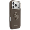 Etui Guess FW Resin Logo do iPhone 17    Pro brązowy