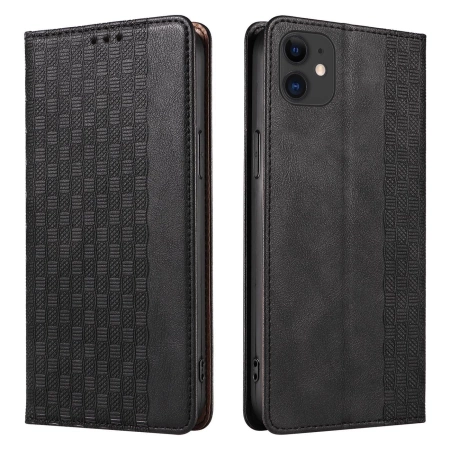 HURTEL MAGNET STRAP CASE POKROWIEC DO IPHONE 13 MINI PORTFEL + SMYCZ CZARNY