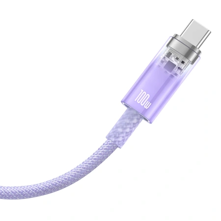 BASEUS KABEL USB-A 100W DO TELEFONÓW 1M Z INTELIGENTNYM CZUJNIKIEM