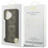 Etui Guess 4G Stripe MagSafe do iPhone 17 brązowy